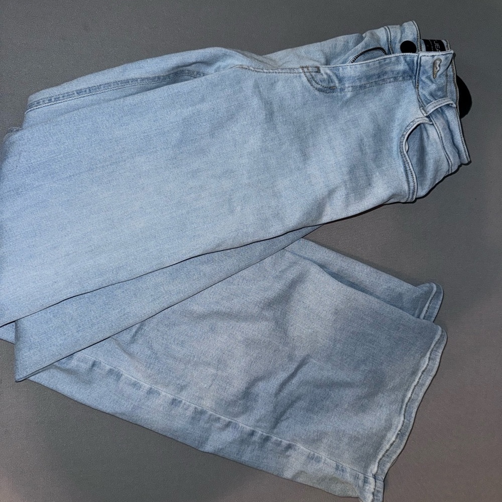!it jeans Blue Flare Wide Leg Denim